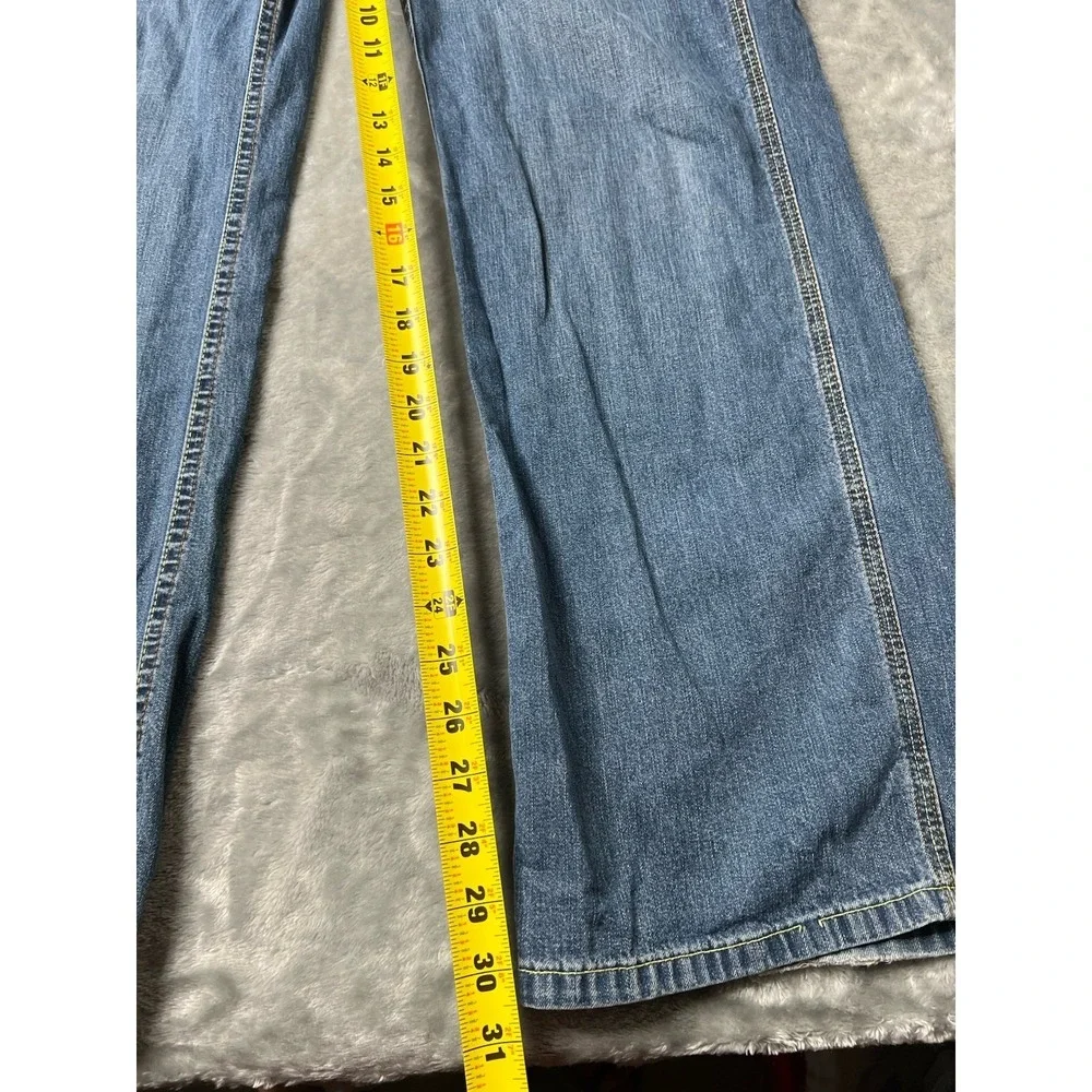 Old Navy Overalls Men Large Blue Utility Carpenter Workwear Denim Bib